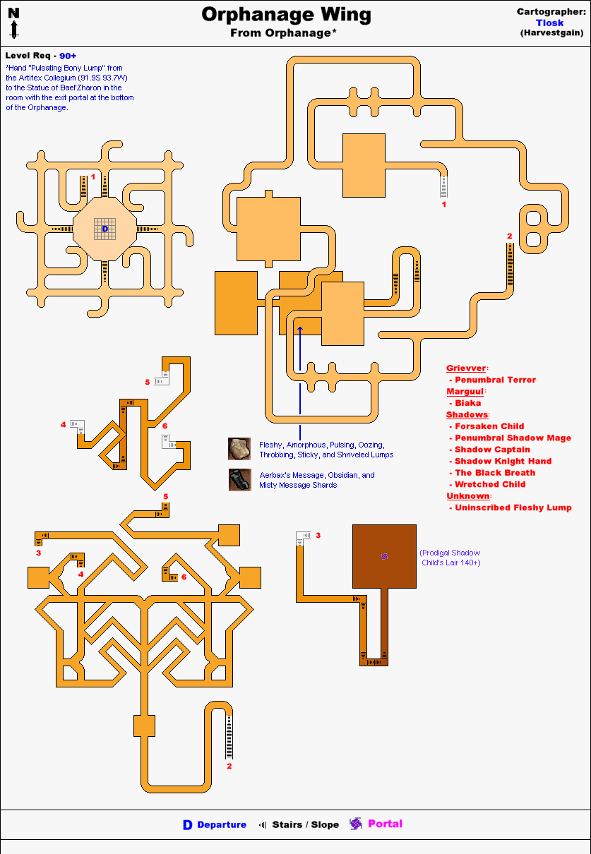 Dungeons Map For Asheron