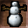 Noseless Snowman Icon