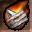 Wrapped Bundle of Fire Arrowheads Icon