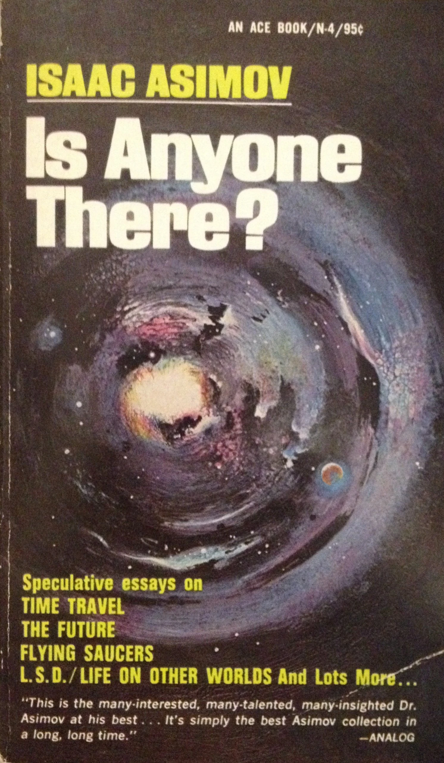 Asimov essay collection image