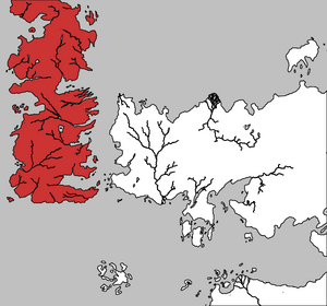 World map Westeros