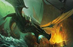 Burning Arryn fleet