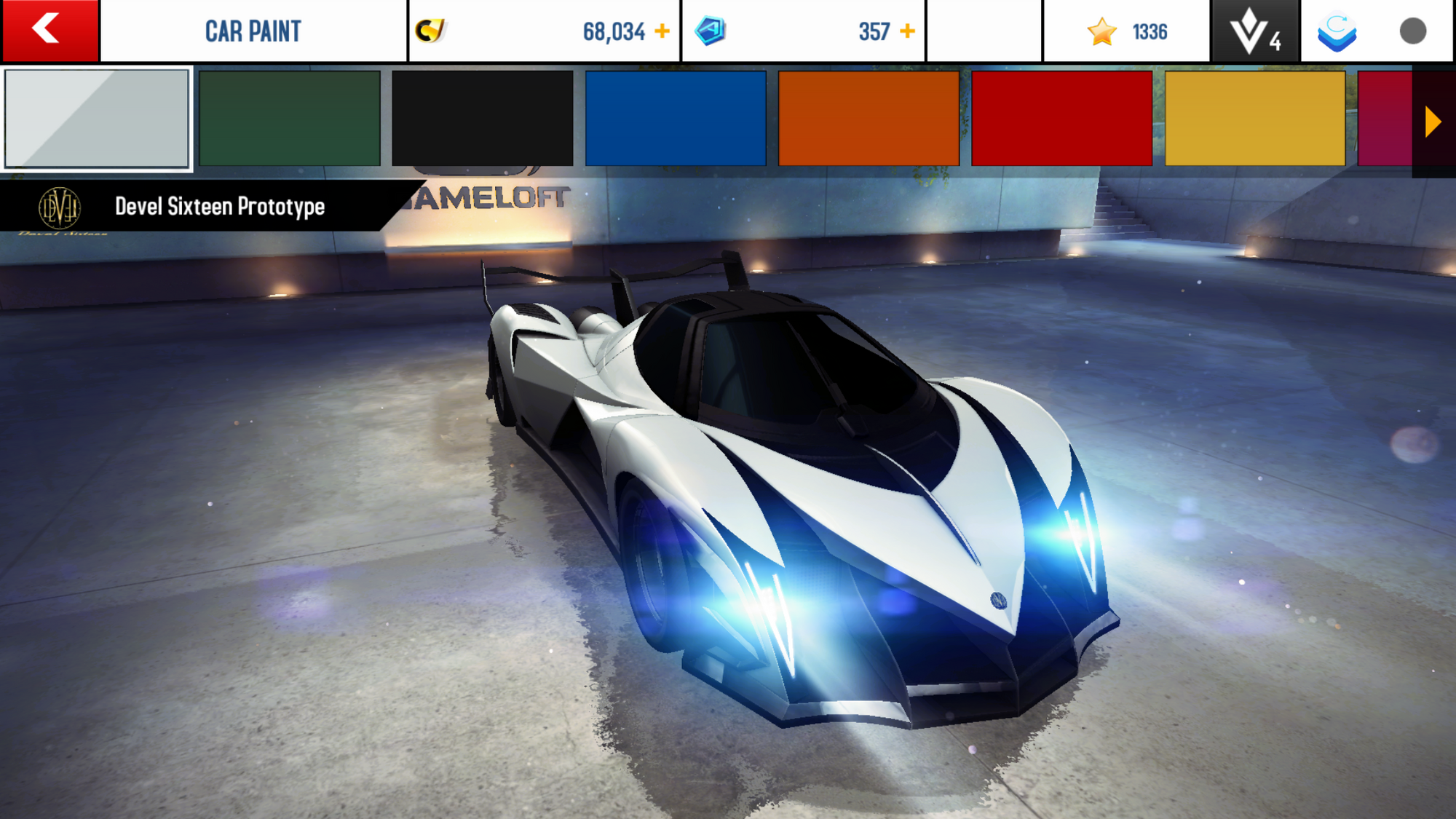 Devel Sixteen Prototype (colors) | Asphalt Wiki | Fandom