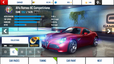 Alfa Romeo 8c Competizione Asphalt Wiki Fandom Powered
