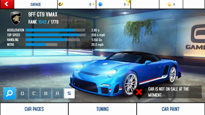 9ff Gt9 Vmax Asphalt Wiki Fandom Powered By Wikia