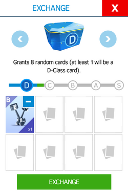 Exchange system an