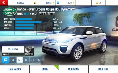 Range Rover Evoque Coupe Hse Dynamic Asphalt Wiki Fandom Powered