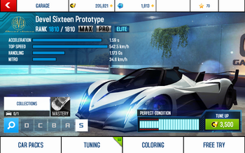 A8 D16 stats (MP KMH)