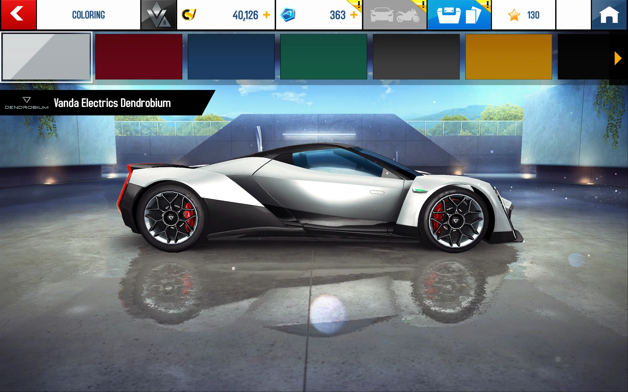 Vanda Electrics Dendrobium Color Customization Asphalt