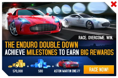 Enduro Double Down Aston Martin One 77 Asphalt Wiki