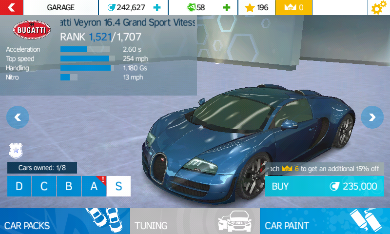 Bugatti Veyron 164 Grand Sport Vitesse Asphalt Wiki Fandom