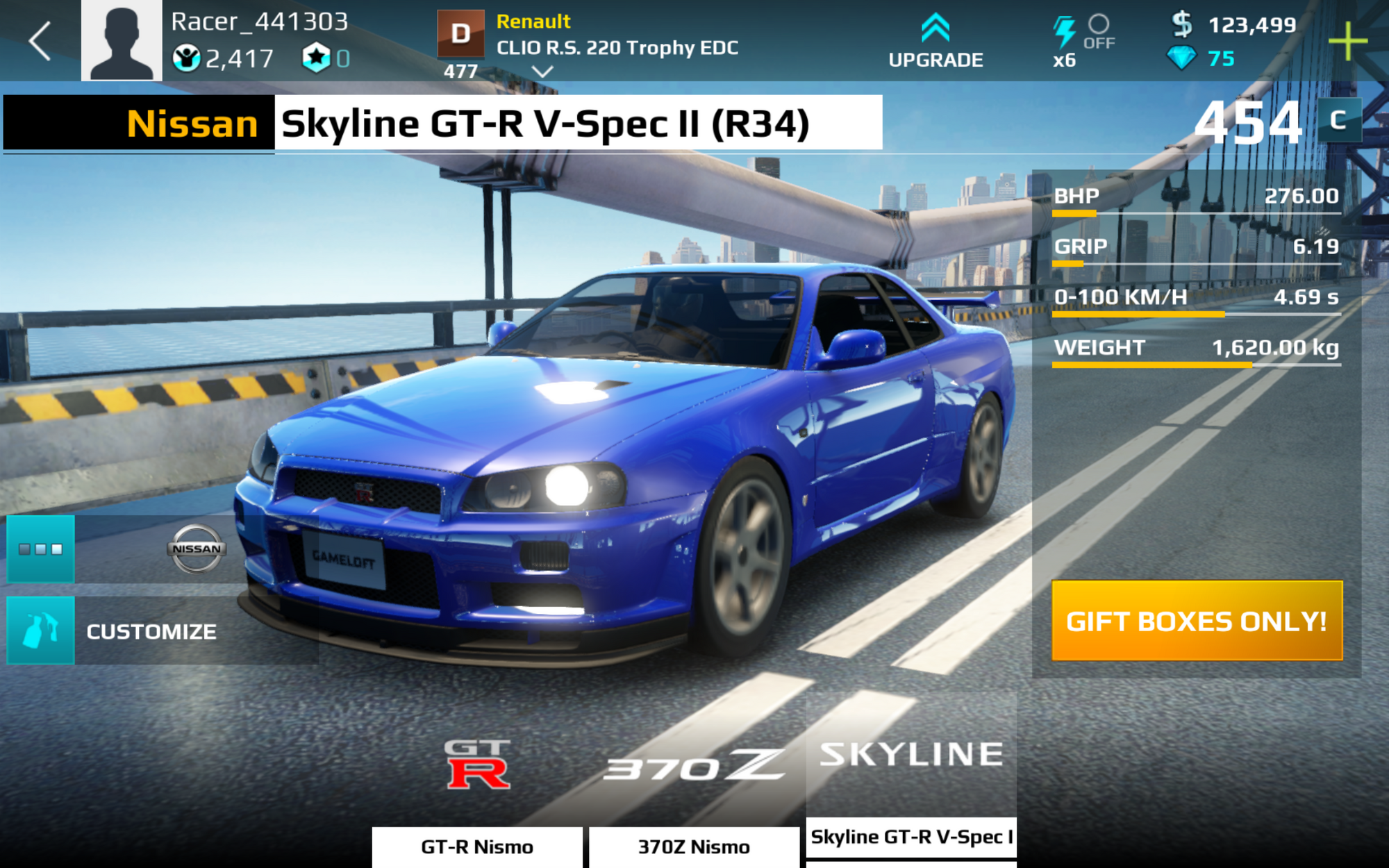 Nissan Skyline Gt R R34 Asphalt Wiki Fandom Powered By