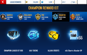 Alcador Champion League Rewards (2)