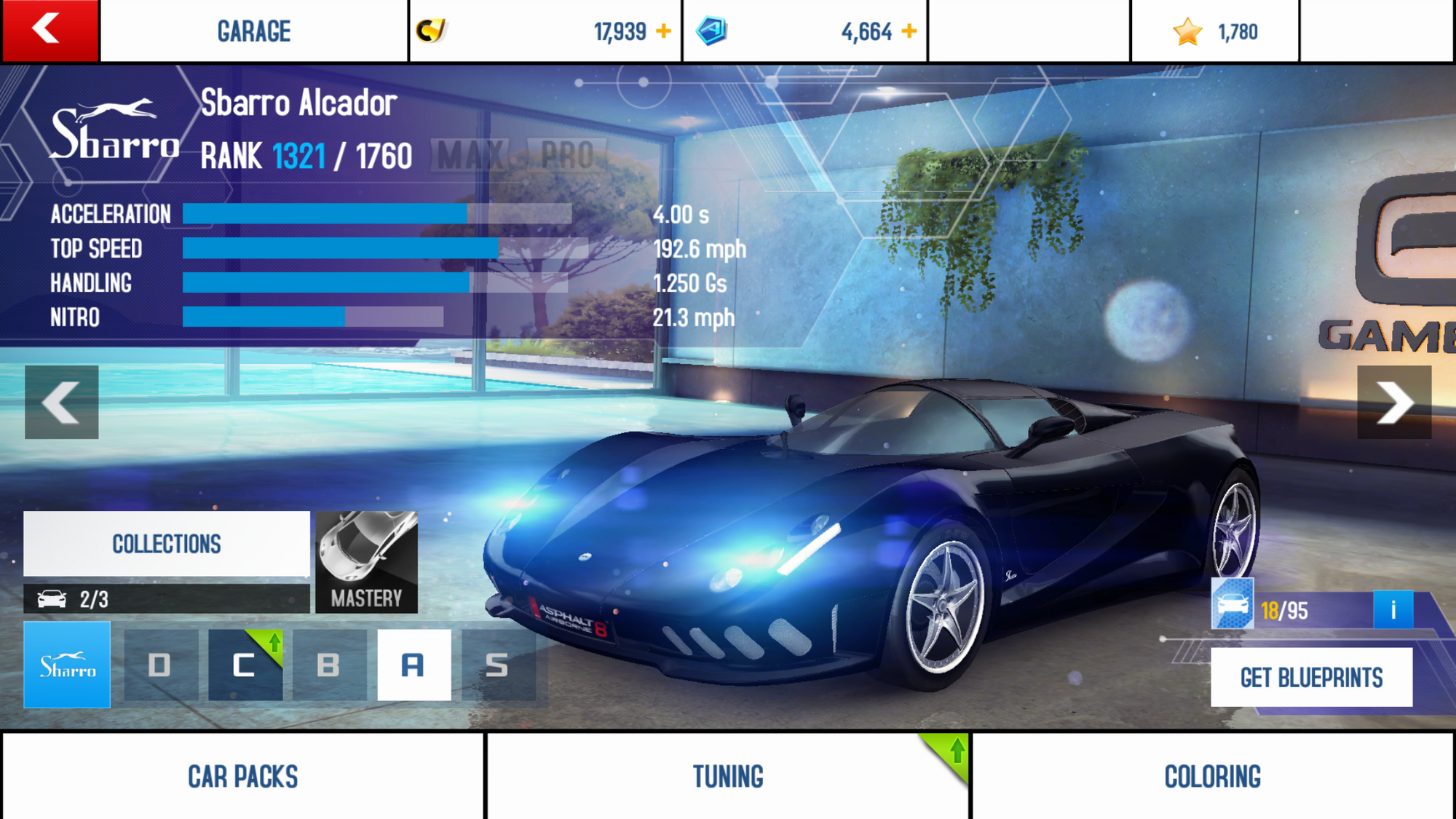 Sbarro Alcador Asphalt Wiki FANDOM powered by Wikia