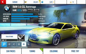 Bmw 3 0 Csl Hommage Asphalt Wiki Fandom Powered By Wikia