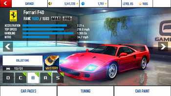 F40 stats (MP)