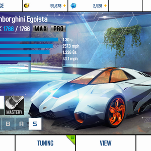 Lamborghini Egoista Top Speed
