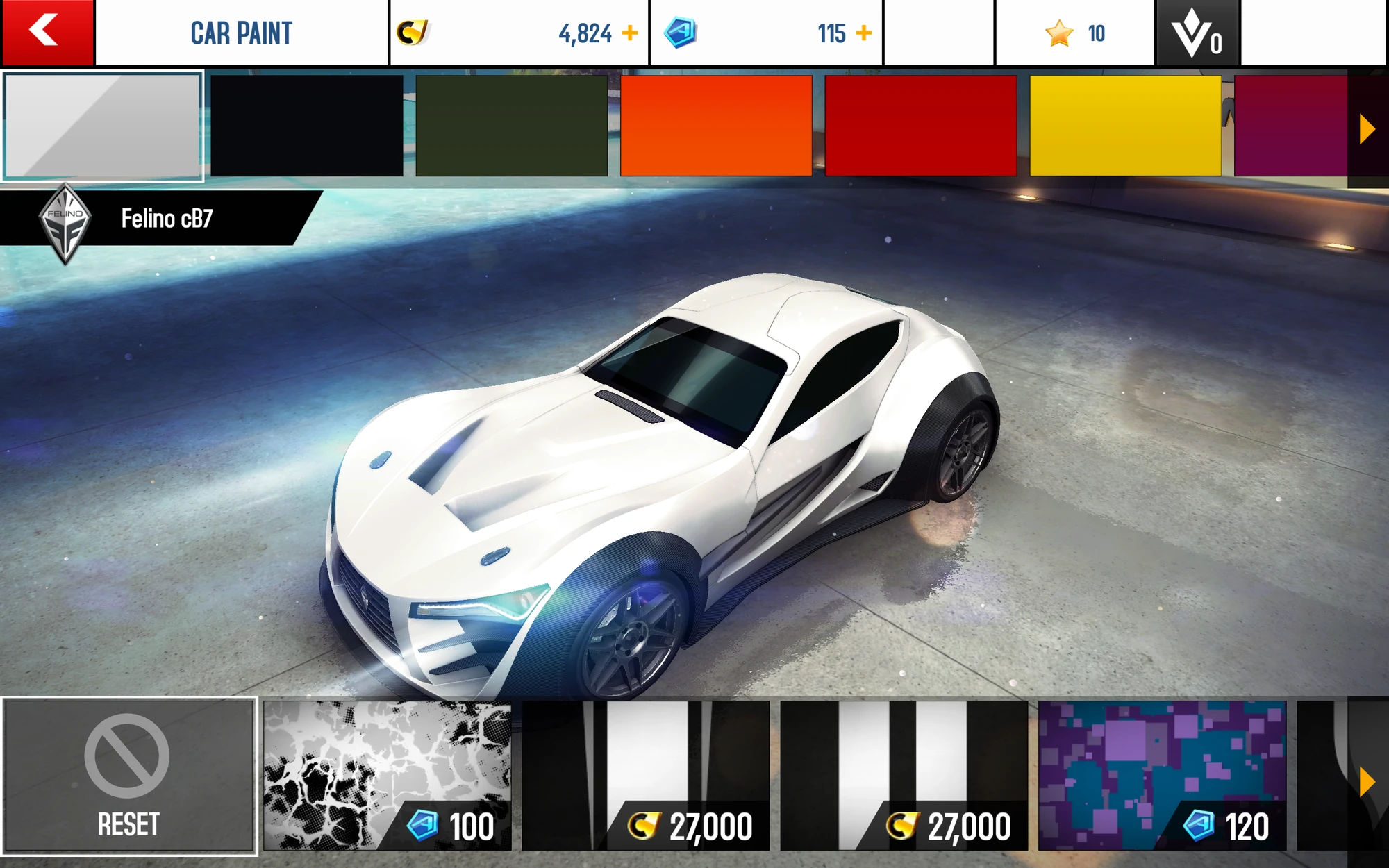 Felino Cb7 Color Customization Asphalt Wiki Fandom
