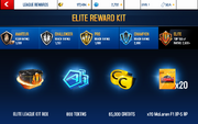 F1 XP5 Elite League Rewards