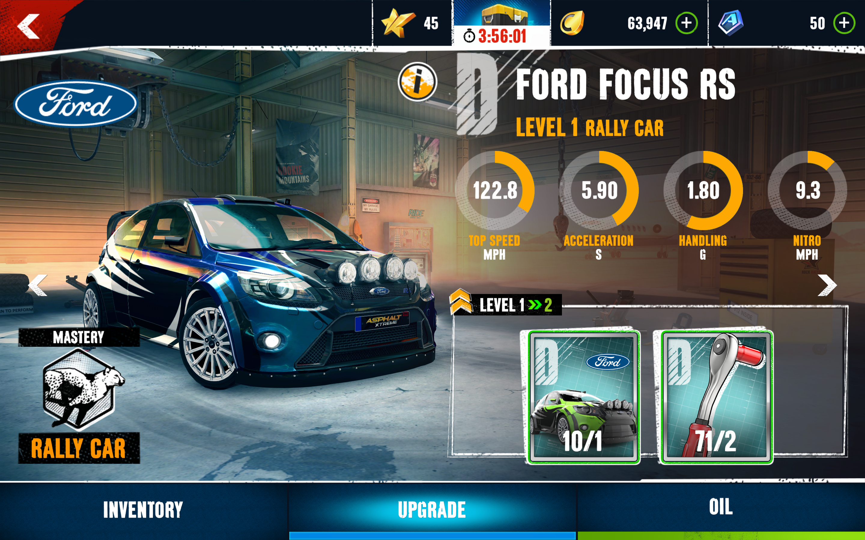 which car is non defeatable car in a class in asphalt 8 airborne