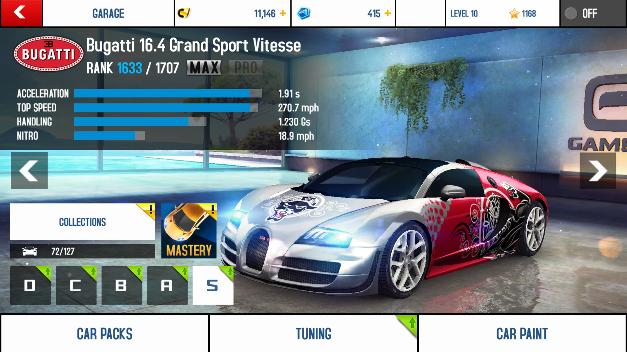 Image - A8A Bugatti Veyron 16.4 Grand Sport Vitesse MAX ...