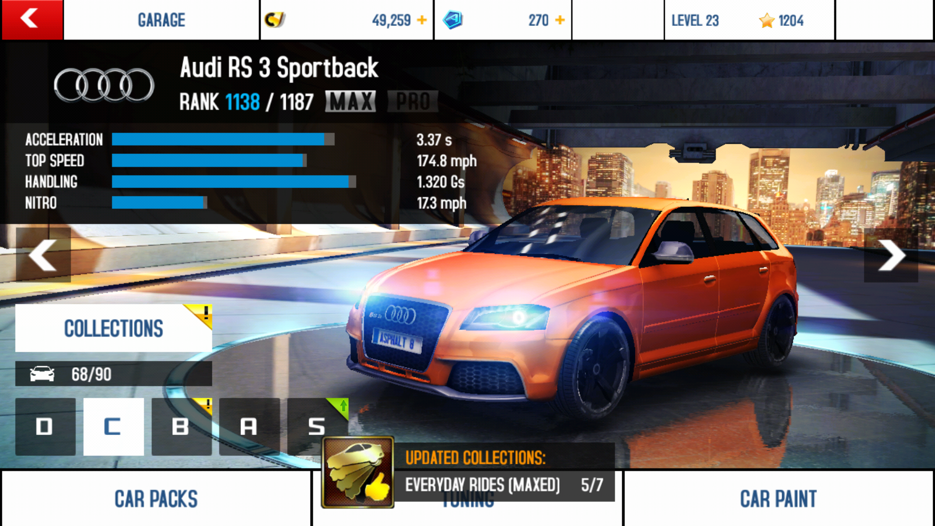Audi Rs 3 Sportback Asphalt Wiki Fandom