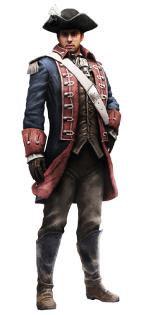 Soldato Esercito Continentale render