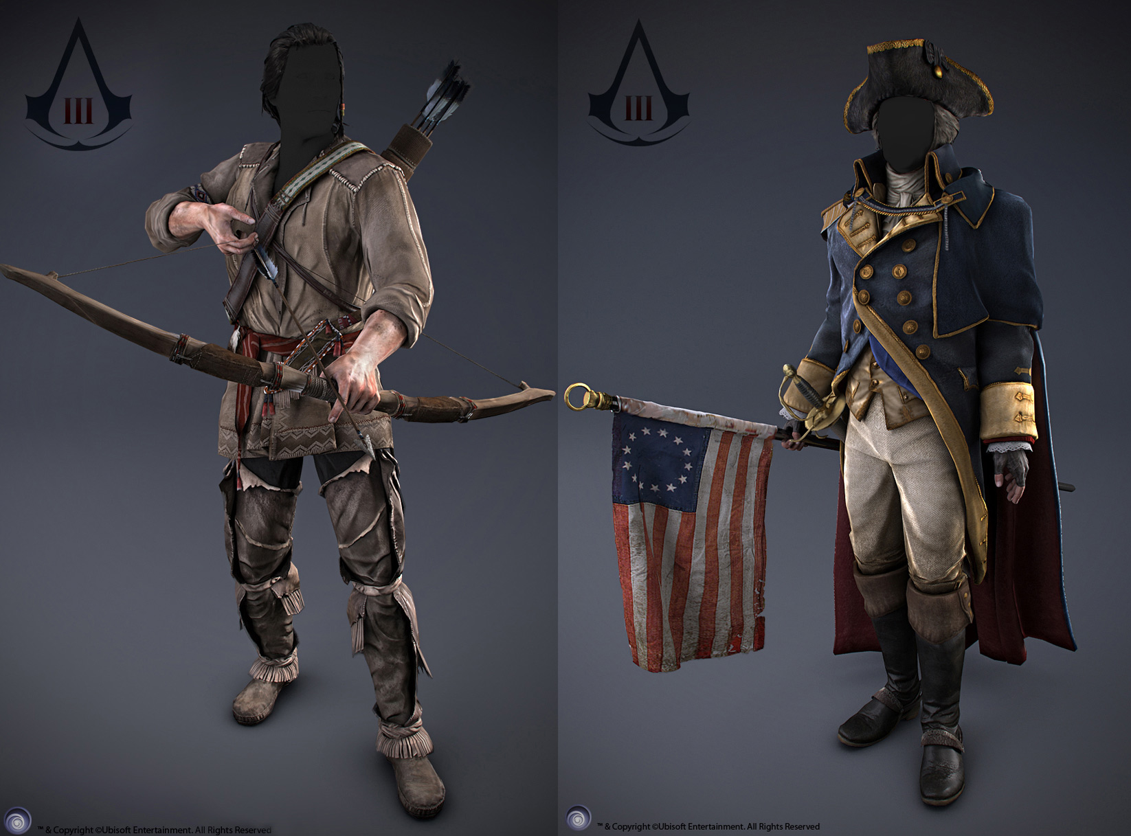 Assassin's creed 3 костюмы