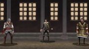 Assassin - Antonio de Maianis - With Luis and Ezio.