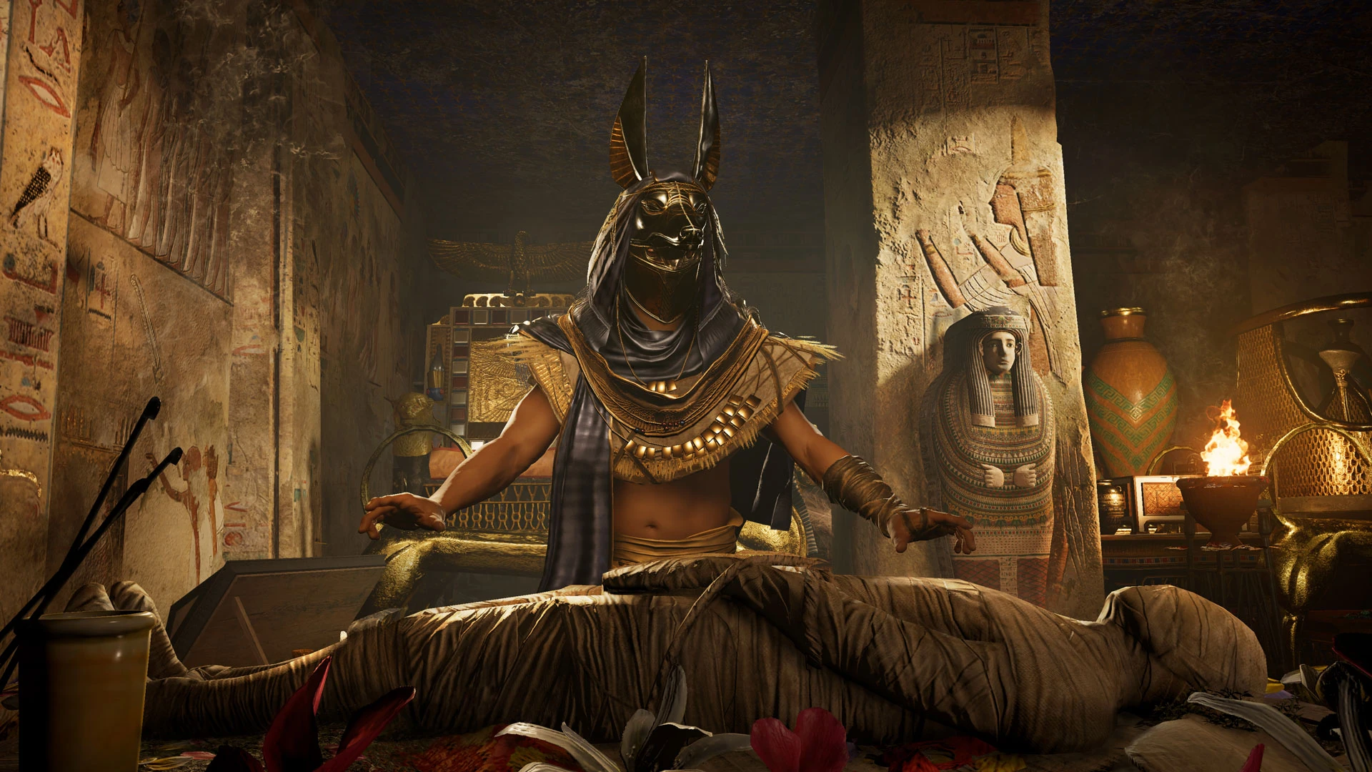 Image ACO Bayek Anubis Momie.jpg Wiki Assassin's Creed FANDOM