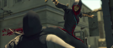 Assassin - Shao Jun - Utilizing her concealed knife