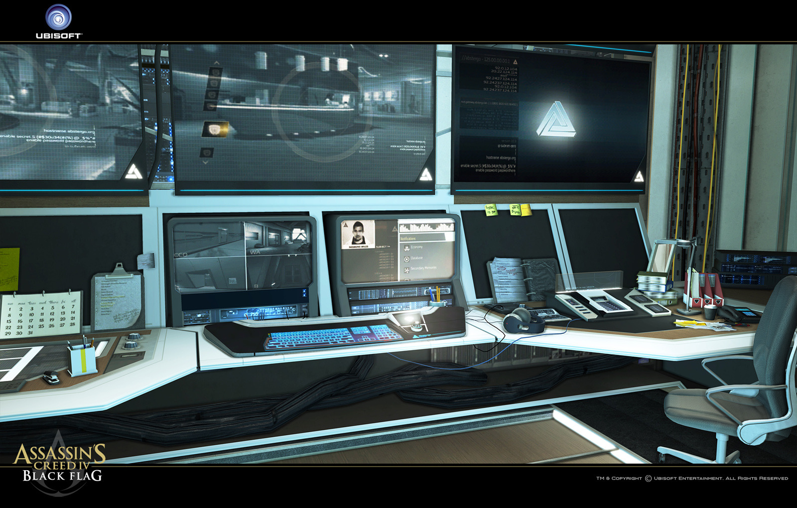 Image - Abstergo Entertainment Security room.jpg | Assassin's Creed ...