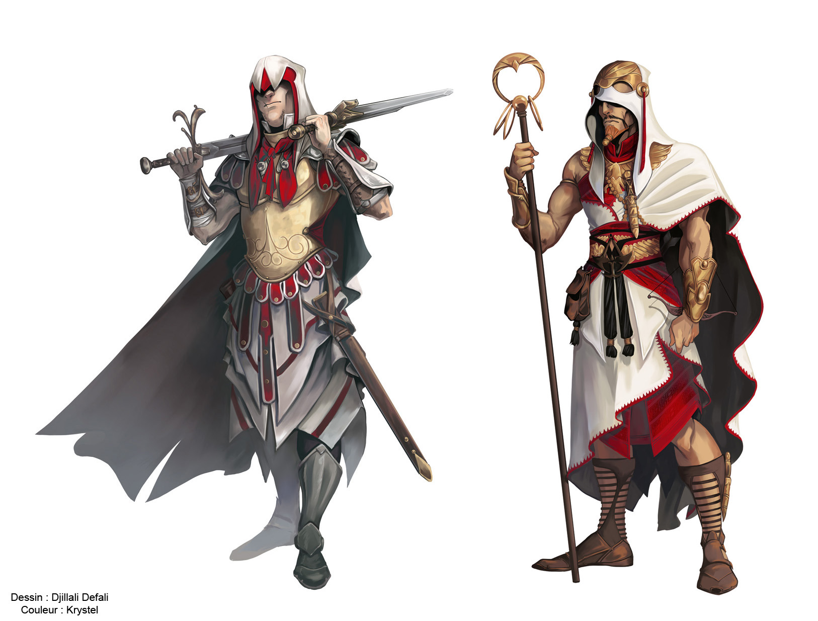 Assassin s creed characters French ics books by Krystel