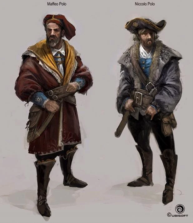 Image Maffeo Polo and Niccolo Polo Concept Image.JPG Assassin's