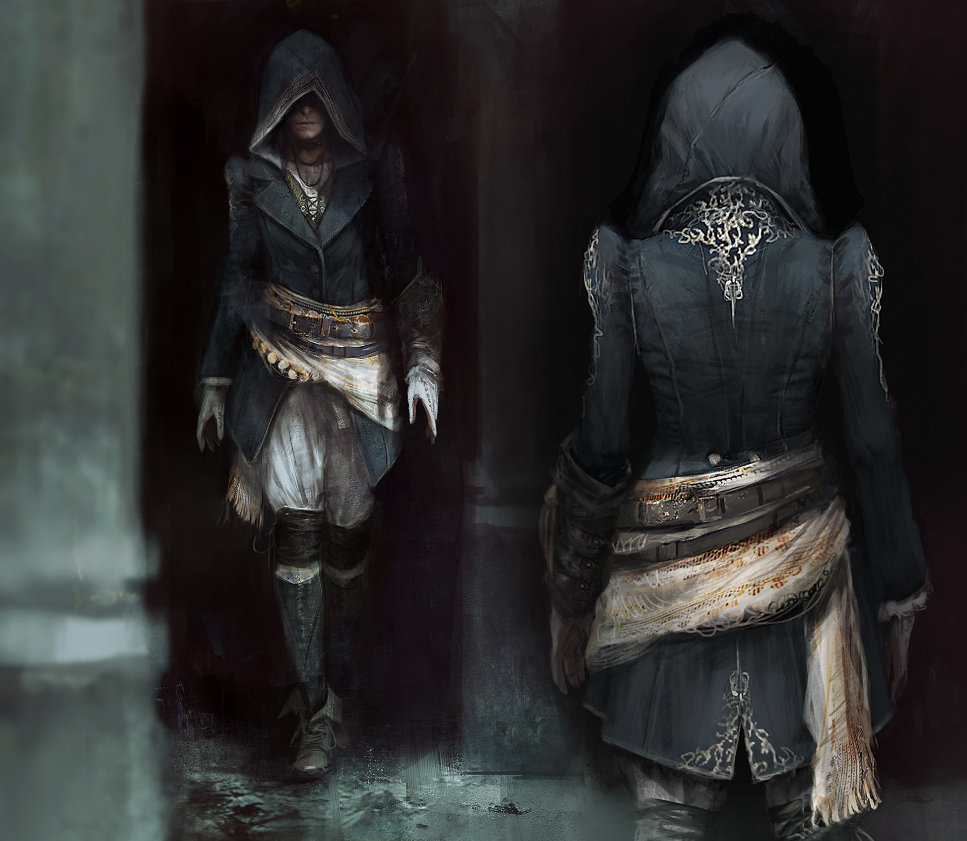 Assassin Clothing Concept Art