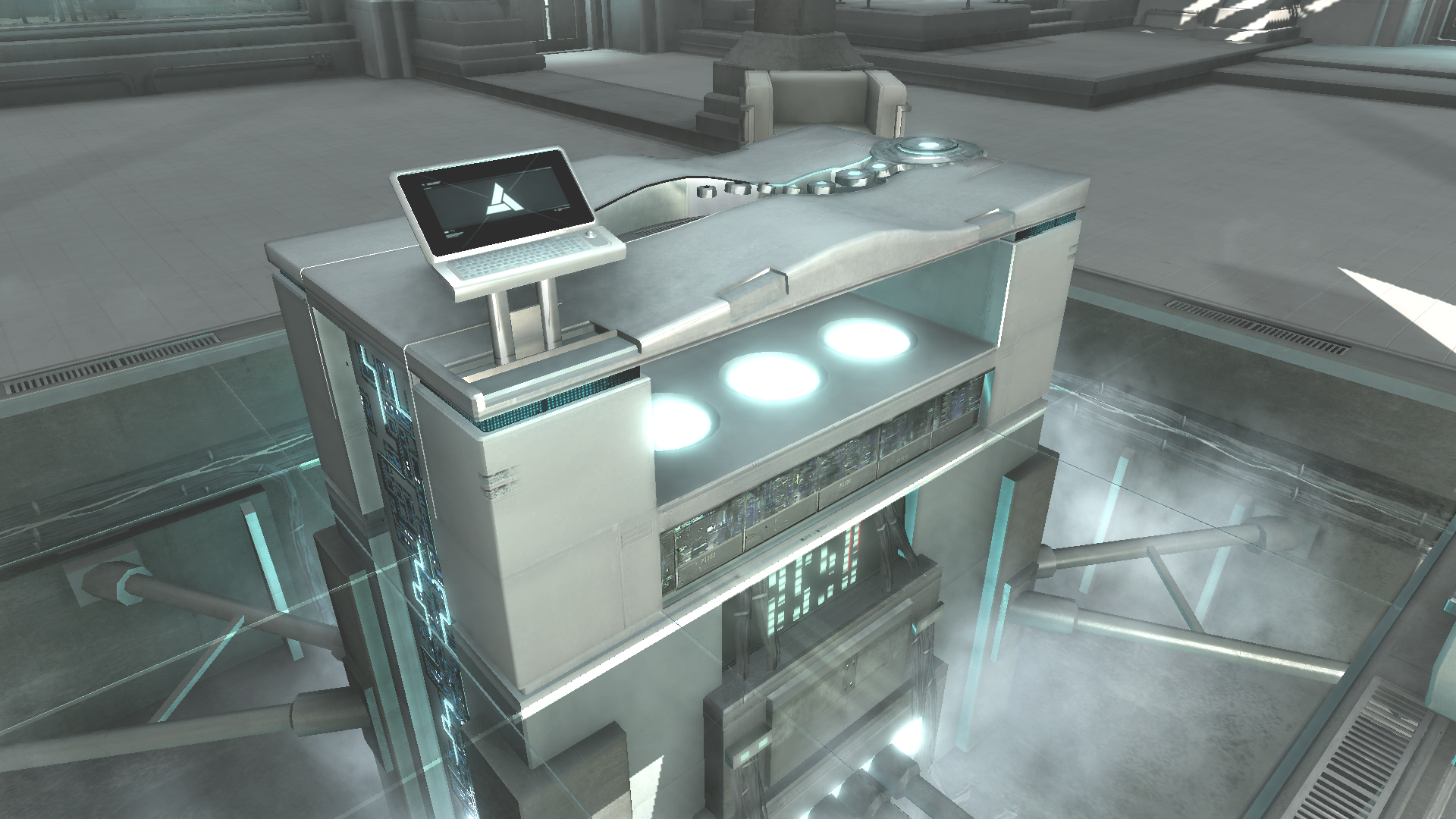 Abstergo building a house