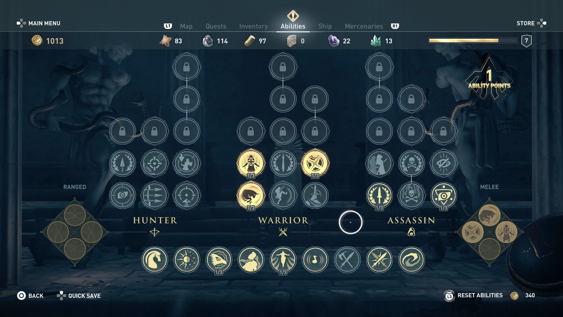 Skill Tree (Assassin's Creed: Odyssey) | Assassin's Creed Wiki ...