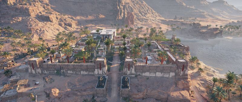 معبد آمون (Temple of Amun) .  - Assassin’s Creed