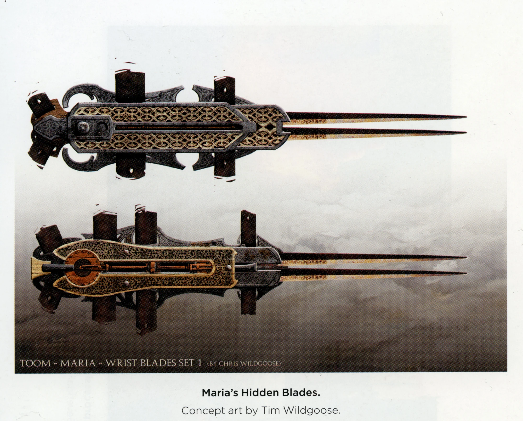 Image Maria's Hidden Blade Concept Art.jpg Assassin's Creed Wiki