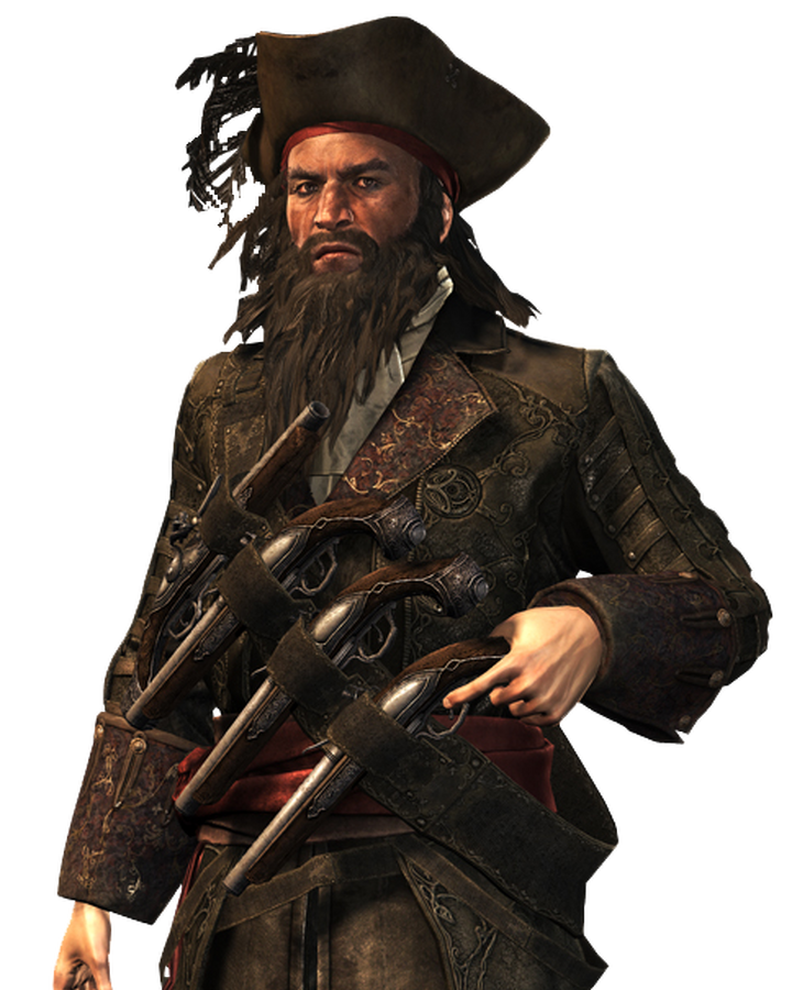 Пальто черной бороды. Черная борода Assassins Creed 4. Капитан черная борода ассасин Крид 4.