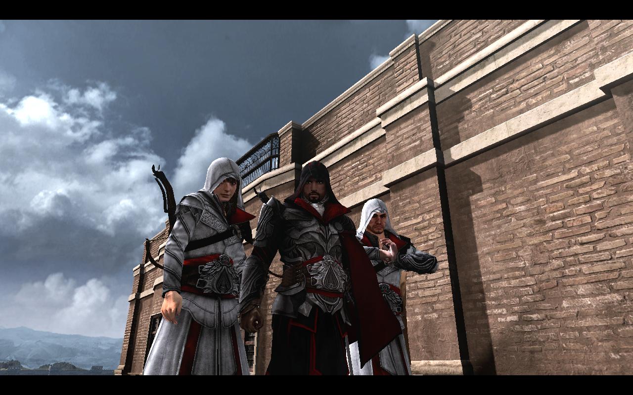 Когда взломают assassins creed mirage. Assassins Creed Brotherhood арбалет. Арбалет Эцио Аудиторе. Assassins Creed Санмарко. Эспонтон ассасин Крид.