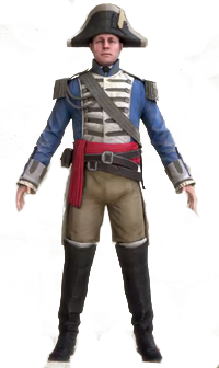 ACU Garde nationale officier archétype