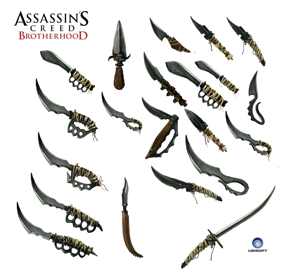 Image Weapons illustration.jpg Assassin's Creed Wiki FANDOM