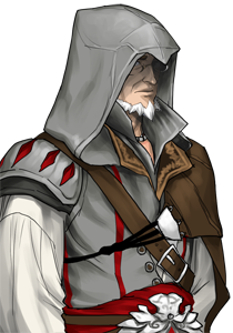 Male Assassin Clothes Drawing