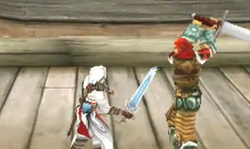 Altaïr e Basilisk duelo