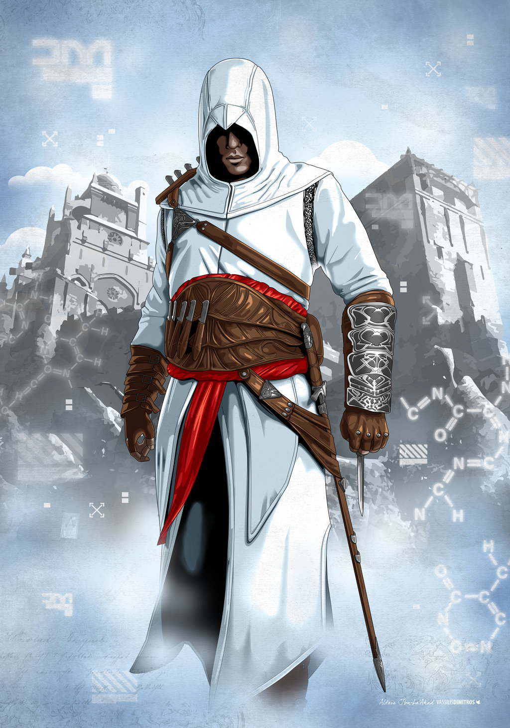 Imagem Altair Ibn La Ahad Masyaf 1189 By Dimitrosw D6415w2 Assassin S Creed Wiki