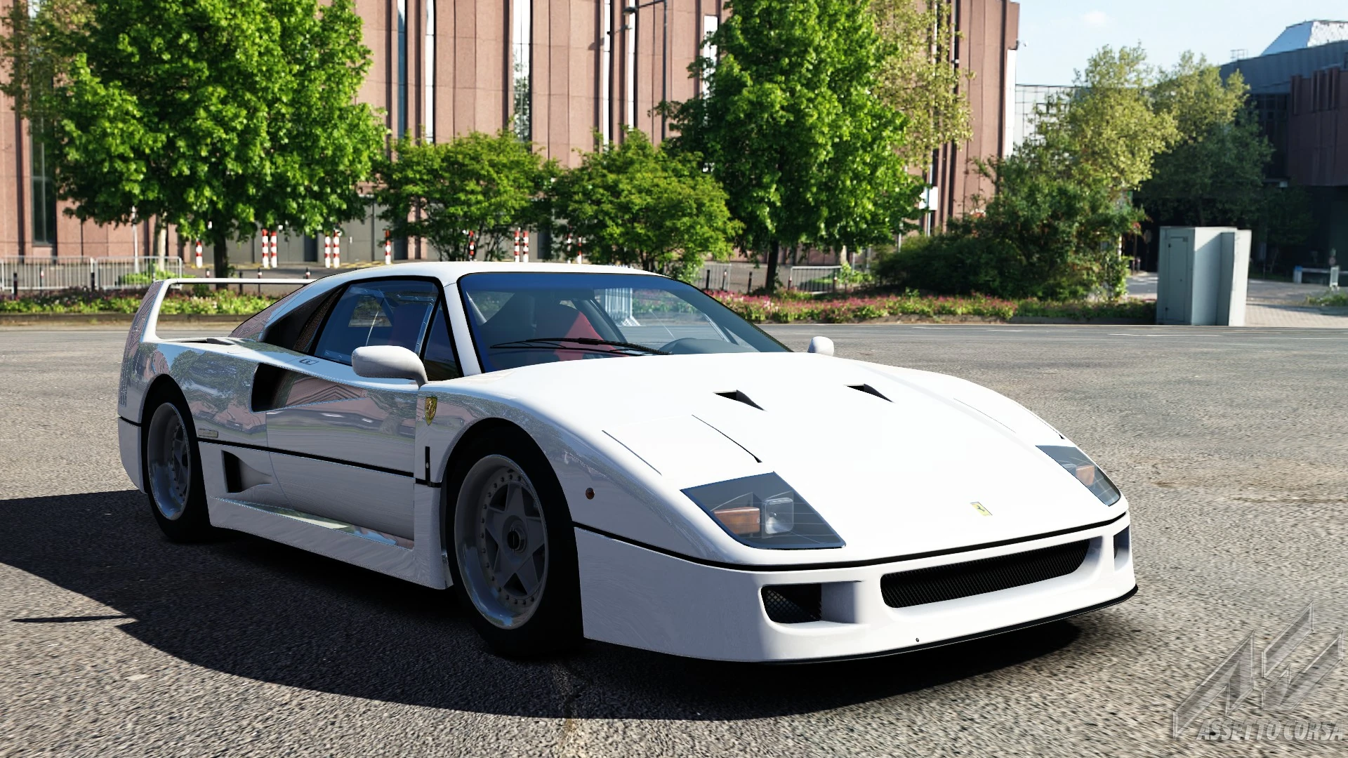 Ferrari f40 белая