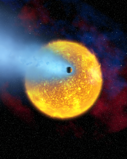 Transiting planet HD 209458b