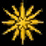 Falling star icon