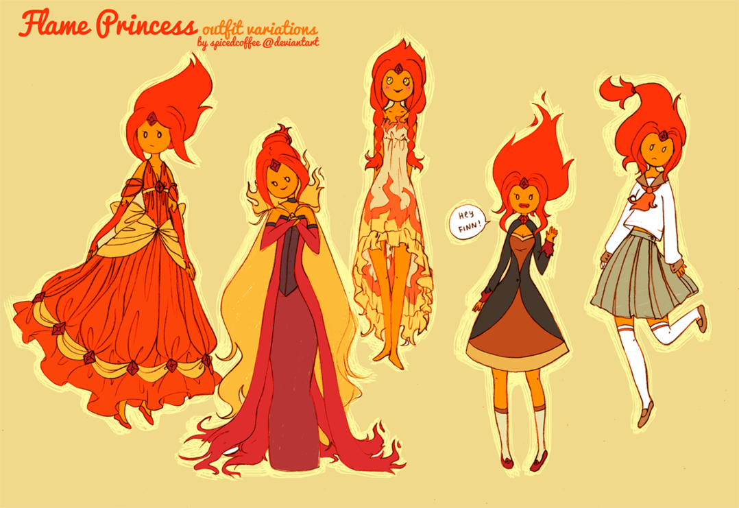 flame princess costume